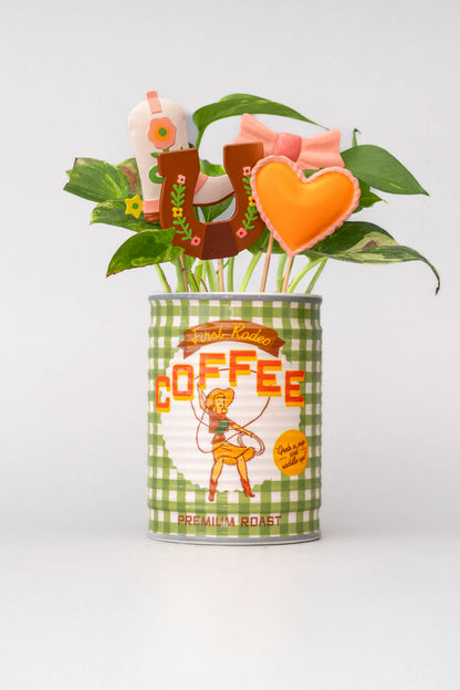 Cowgirl Plant Stakes