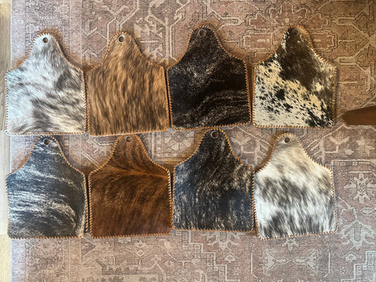 Cowhide Cowtag Placemats