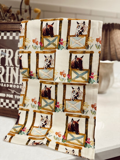 Western Tea Towel