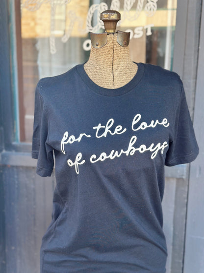 Love of Cowboys Tee