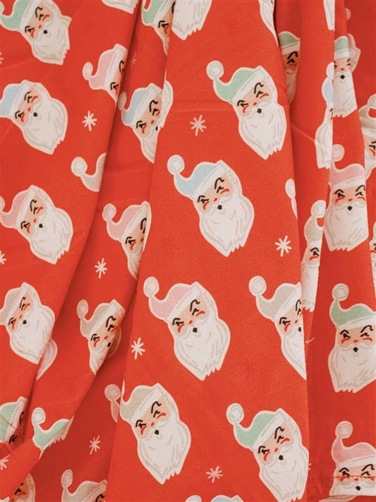 Santa Swaddle + Toddler Blanket