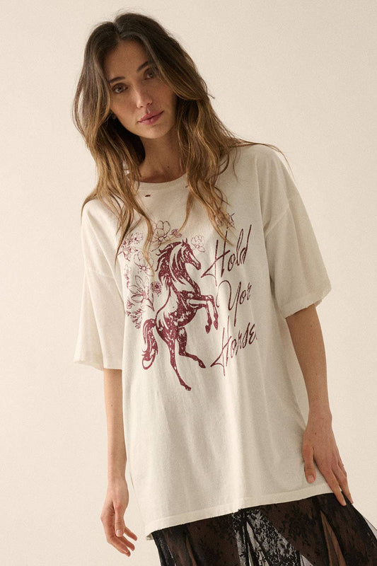 Hold Your Horses Tee