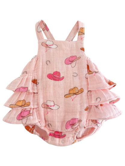 Lil Cowgirl Ruffle Sunsuit