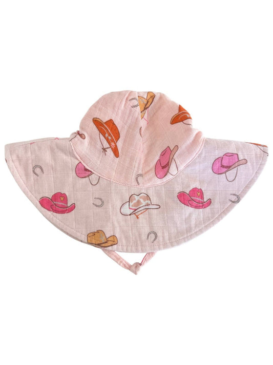 Western Pink Sun Hat