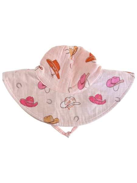 Western Pink Sun Hat