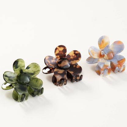 Western Flower Claw Clip