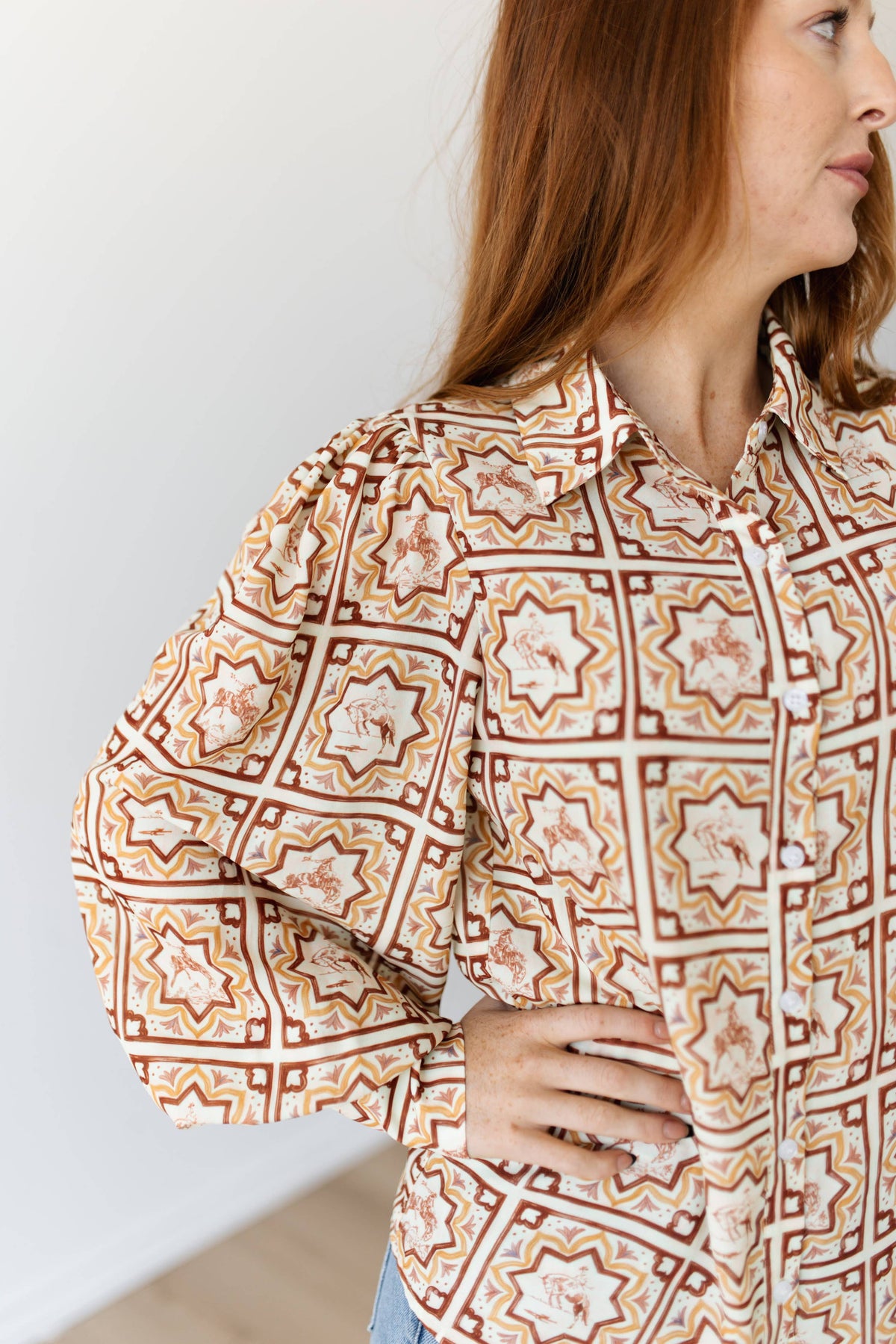 Medallion Blouse
