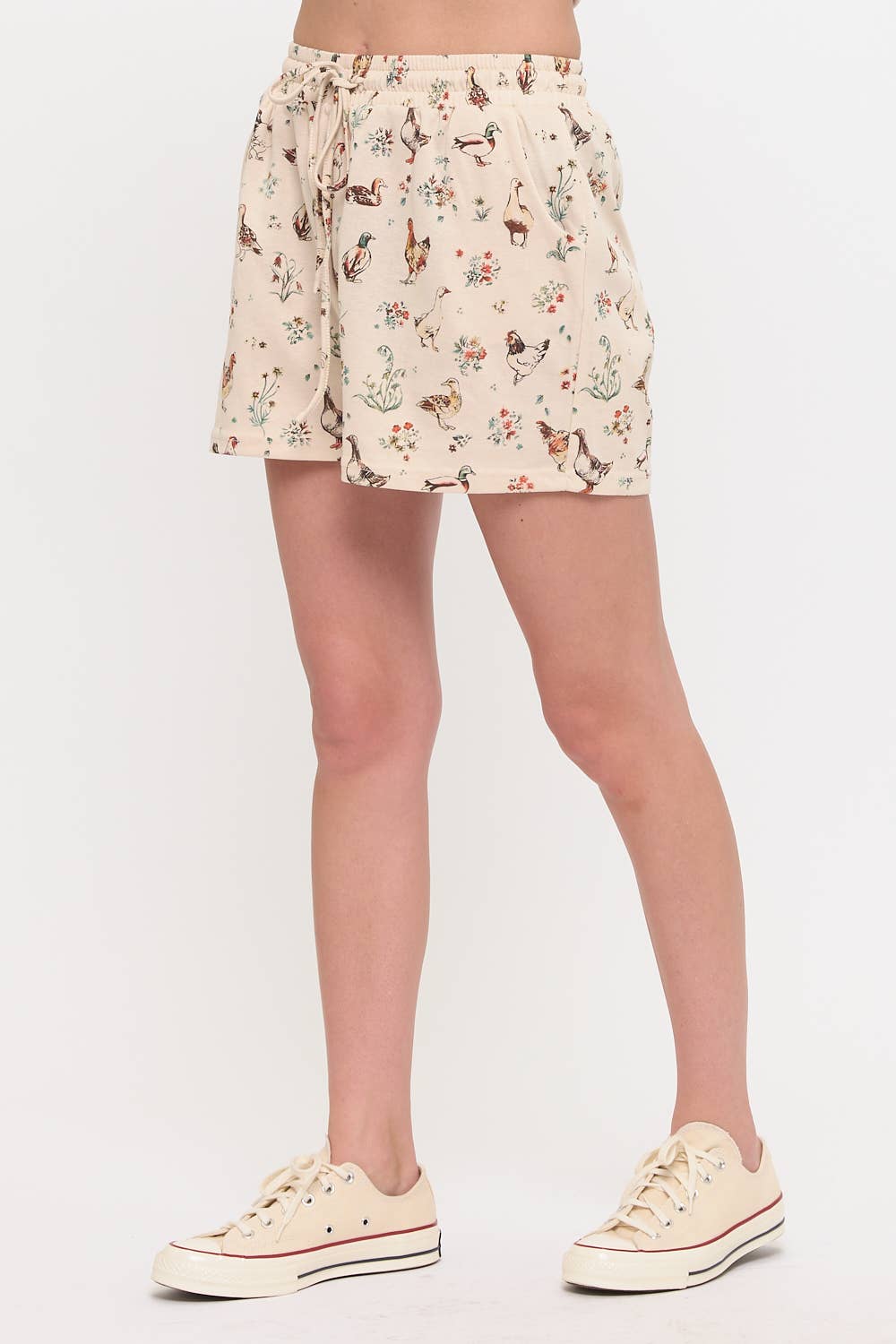 Chicken Floral Shorts