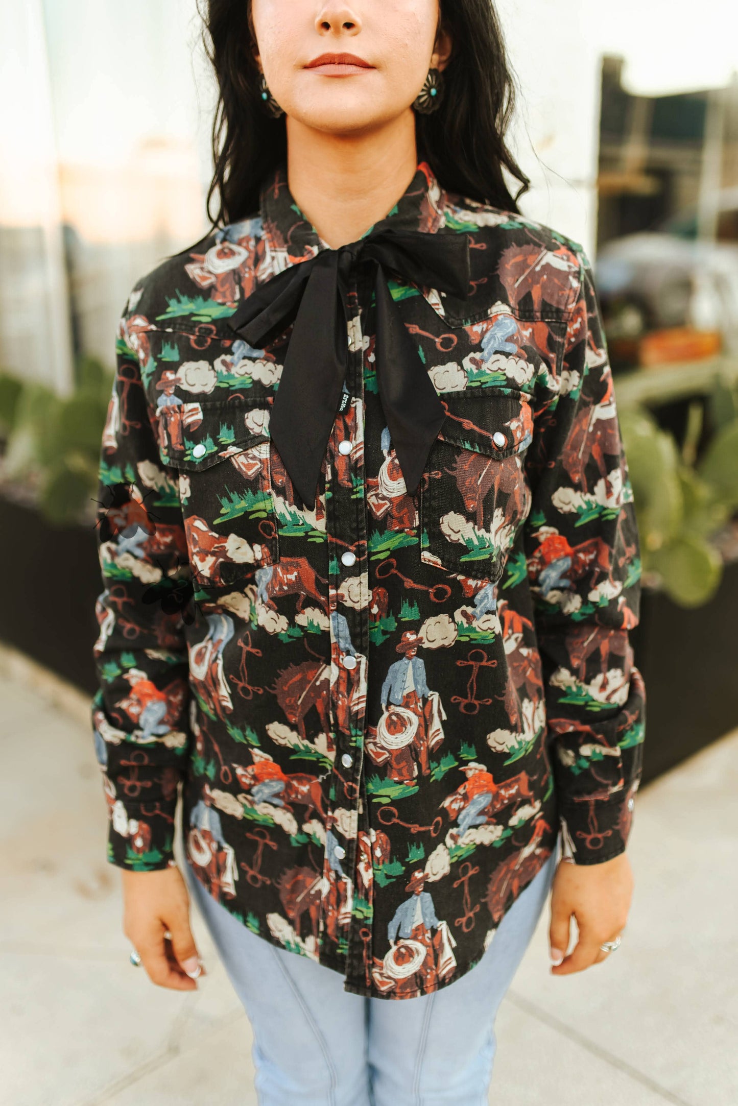 Vintage Cowboy Pearl Snap