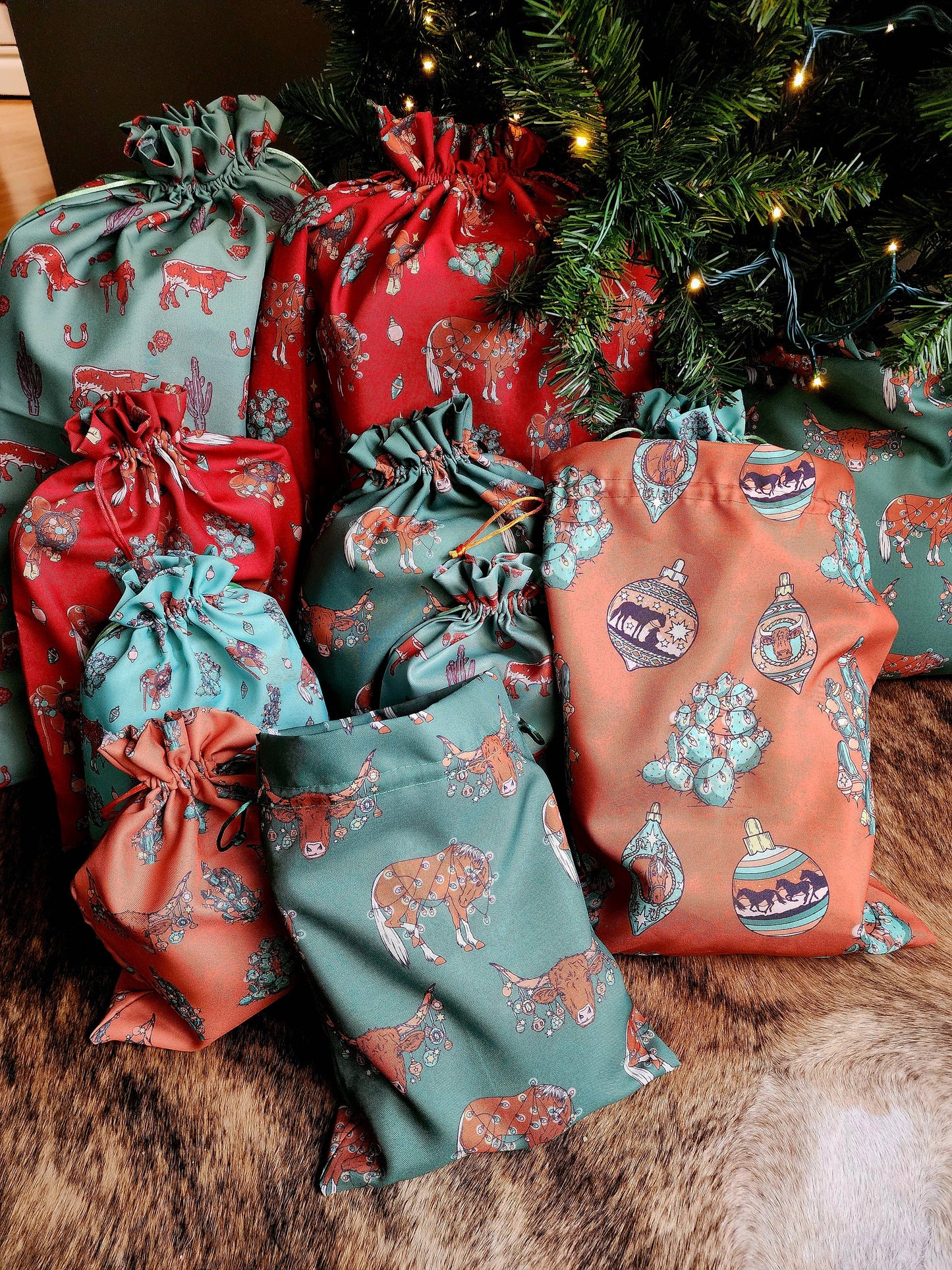 Ornaments Reusable Gift Bag