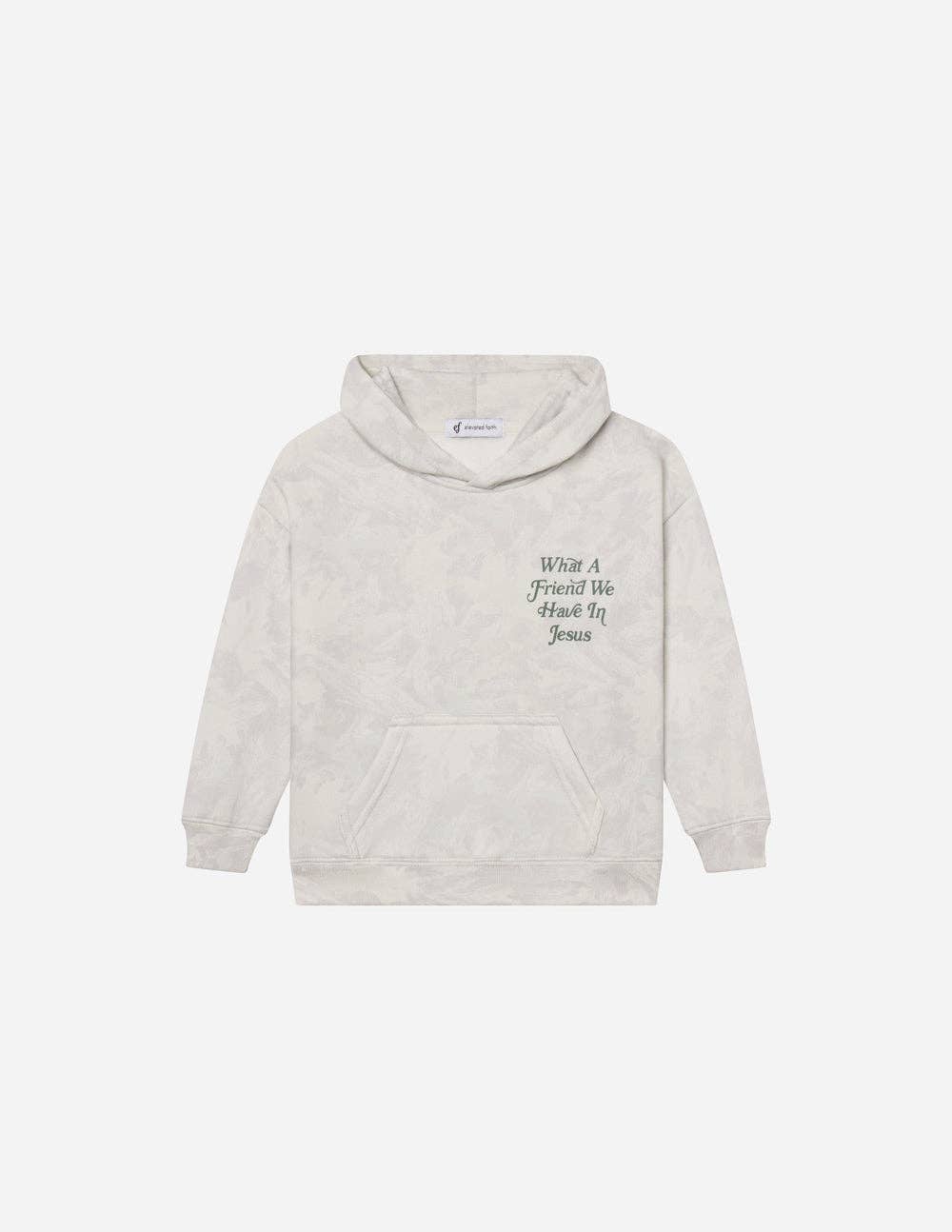 Friend in Jesus Camo Kids Hoodie