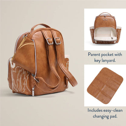Nash Saddle Backpack Diaper Bag