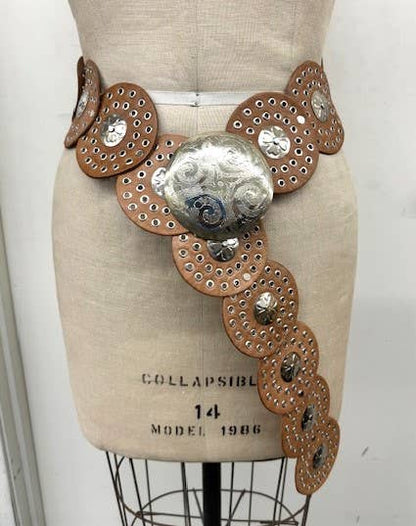 Tan Disc Belt