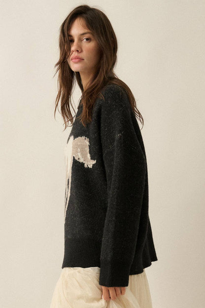 Horse Jacquard Sweater