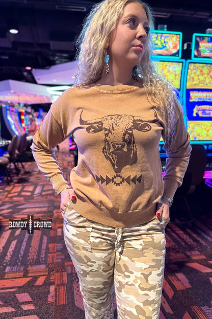 Blazin' Bull Sweater
