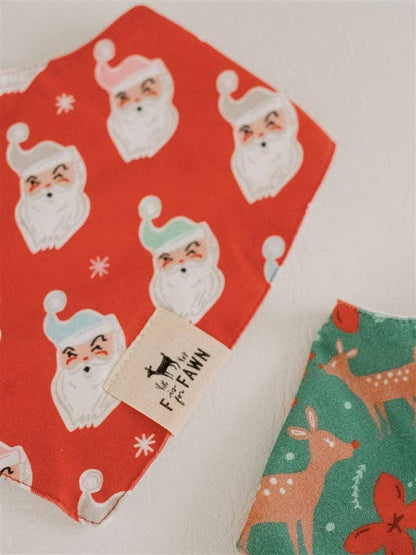 Santa Bandana Bib