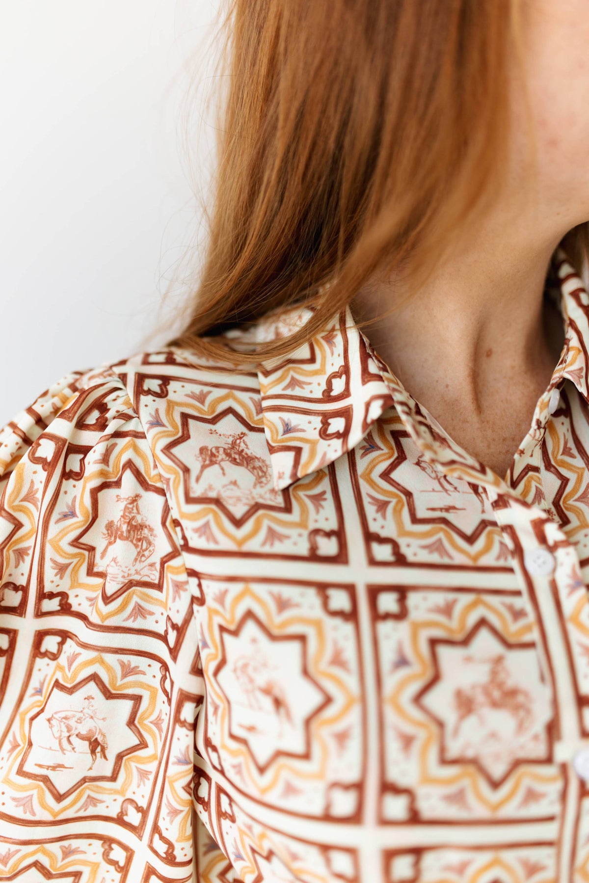 Medallion Blouse