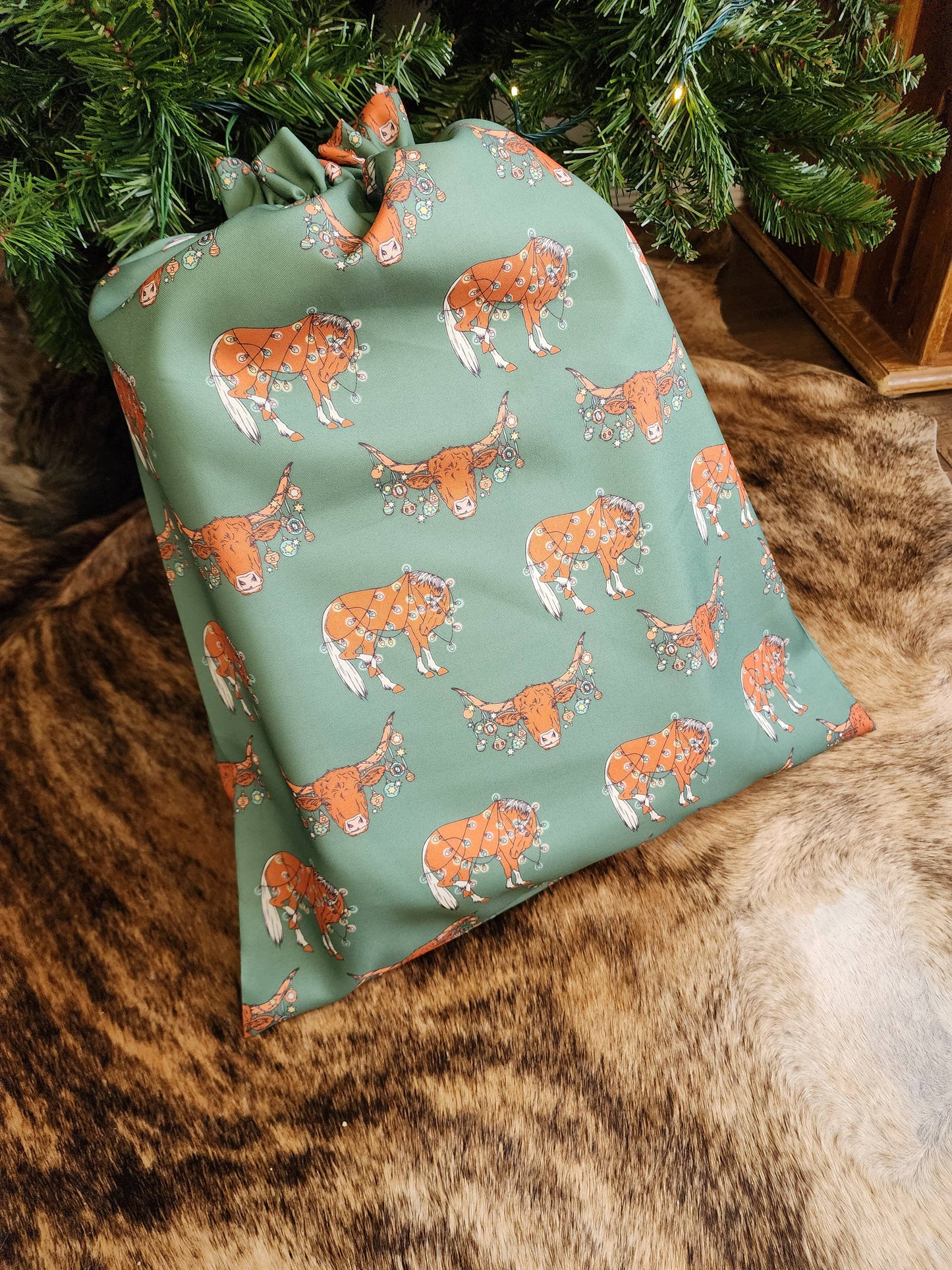 Longhorns & Ponies Reusable Gift Bag