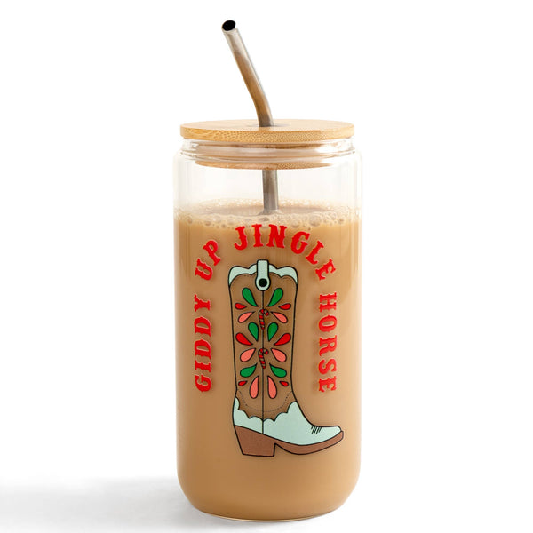 Giddy Up Glass Can
