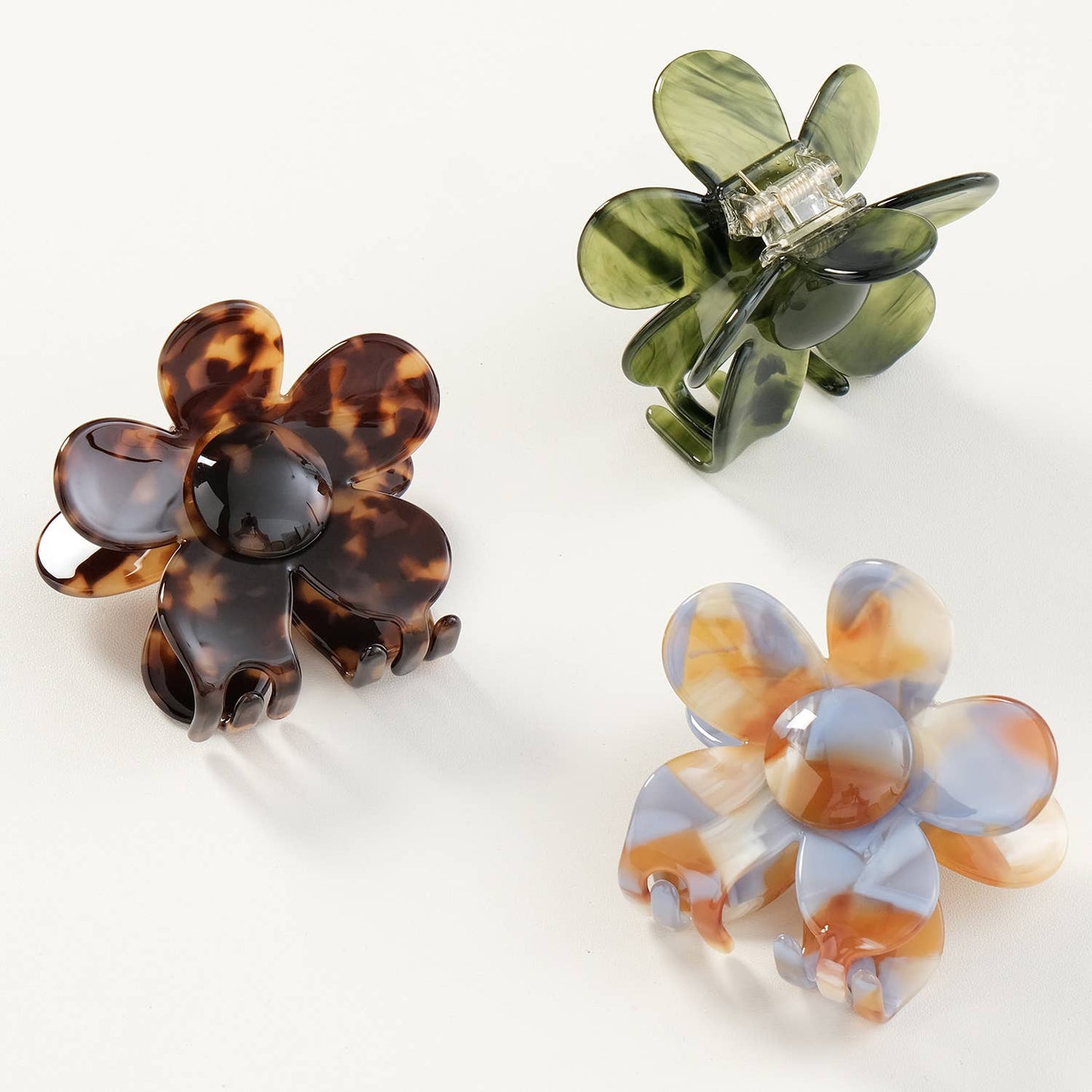 Western Flower Claw Clip