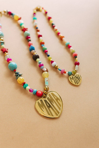 MAMA Beaded Necklace
