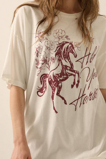 Hold Your Horses Tee