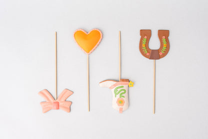 Cowgirl Plant Stakes