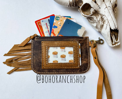 Keychain Leather Wallet