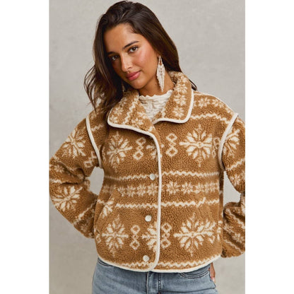 Sherpa Fair Isle Jacket