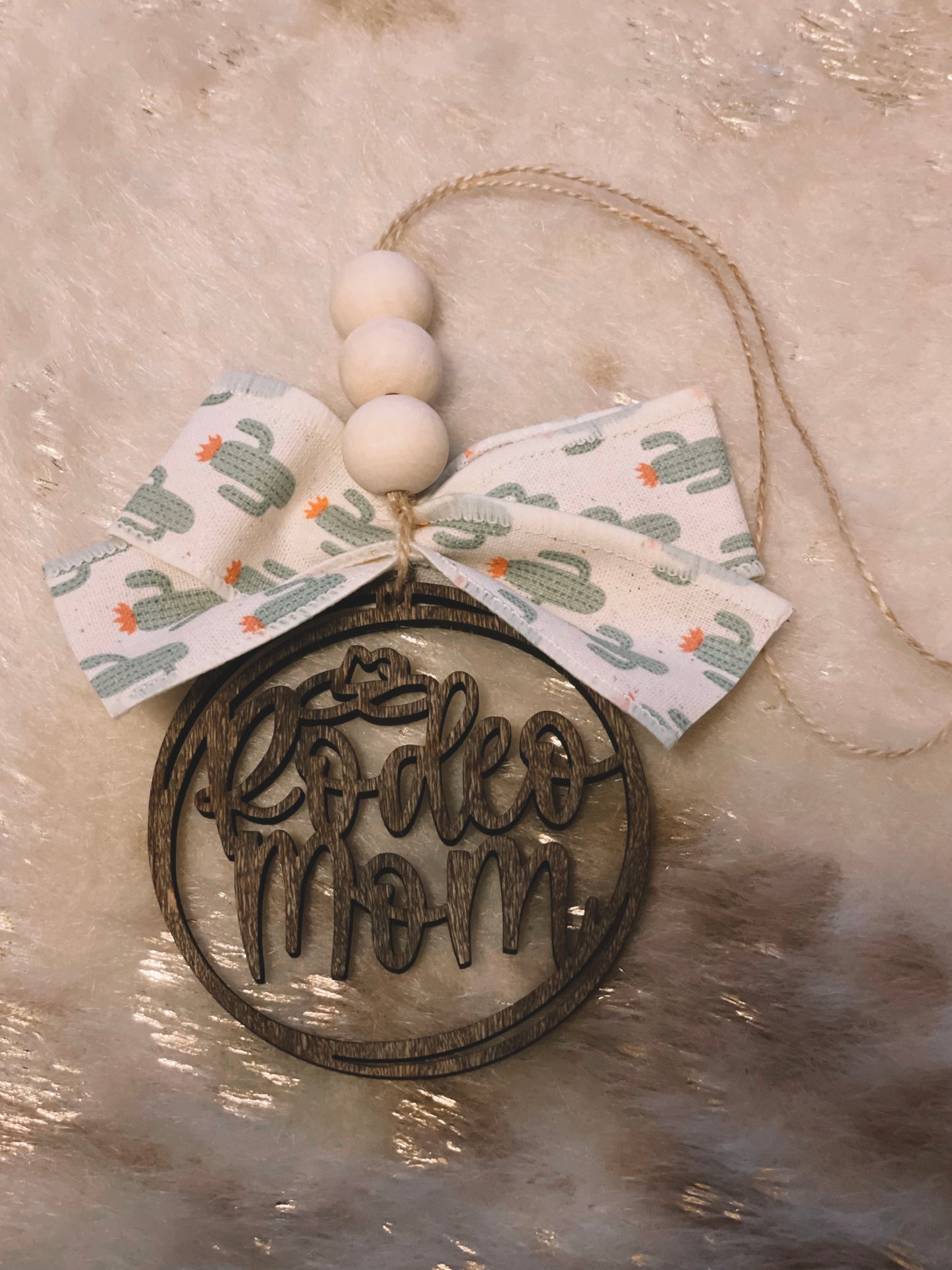 Rodeo Mom Car Charm