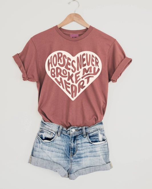 Horses Never Broke My Heart Tee