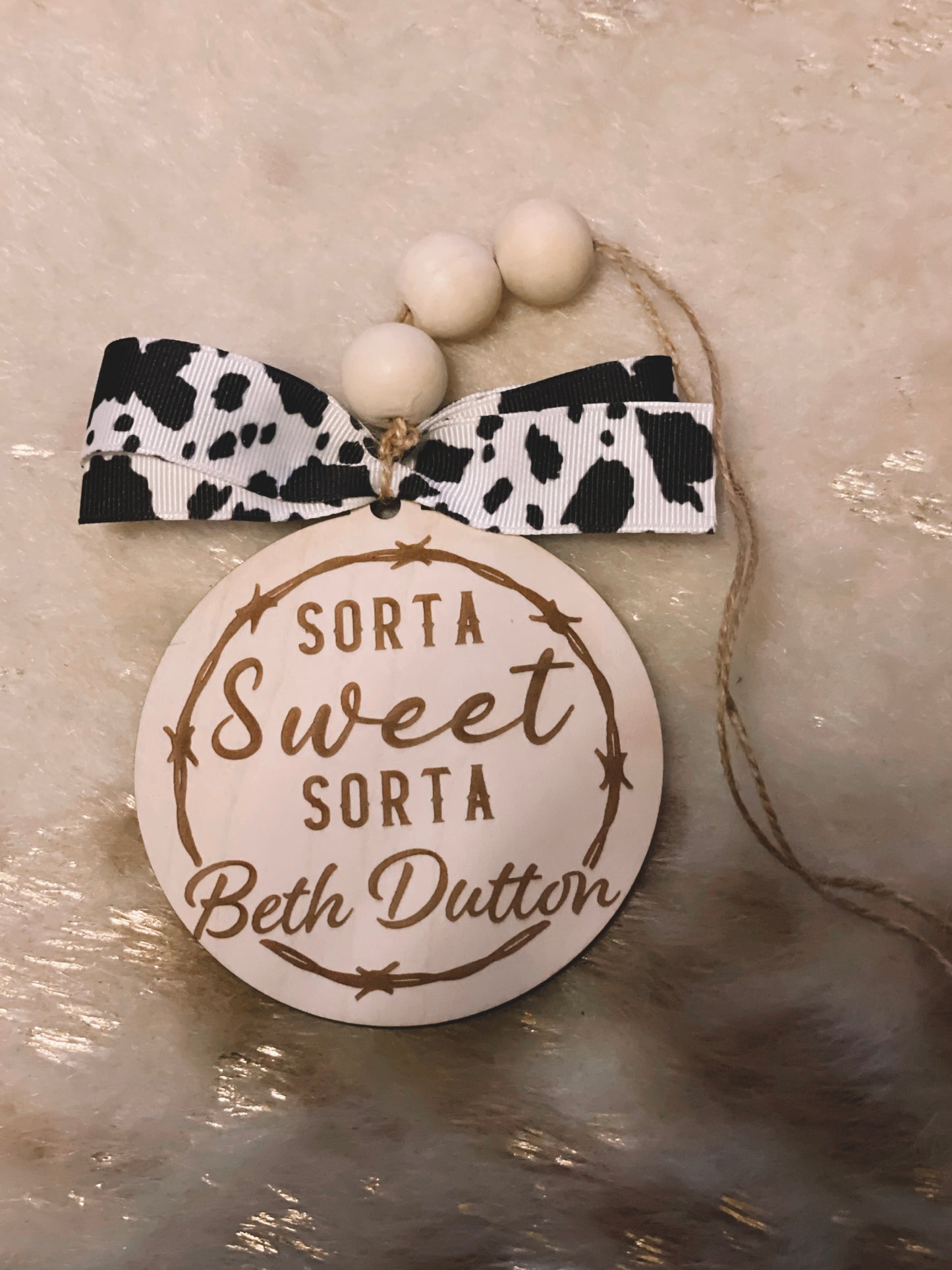 Beth Dutton Car Charm