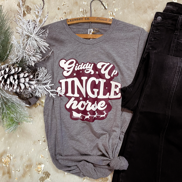 Giddy Up Jingle Horse Tee