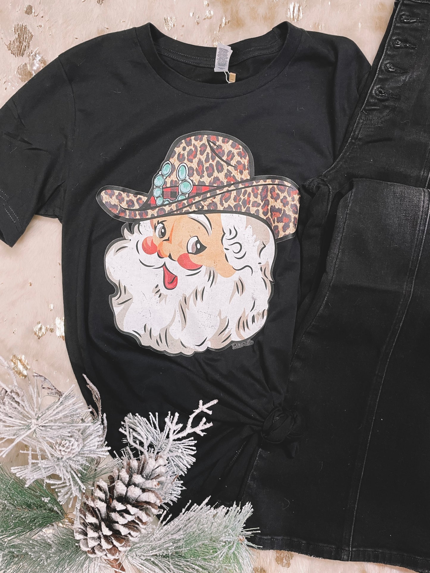 Cowboy Santa Tee