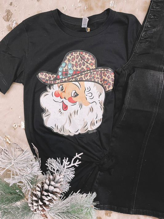 Cowboy Santa Tee