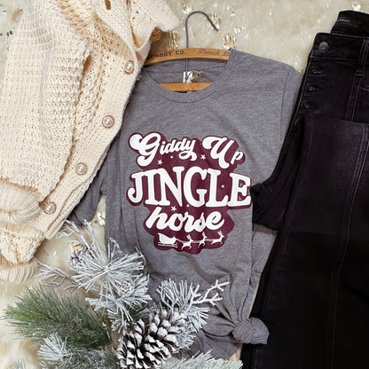 Giddy Up Jingle Horse Tee